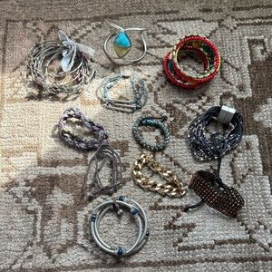 Lot of Elegant bracelets